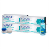 4 Caixas Lentes De Contato Acuvue Oasys 1-day + Brinde Renu