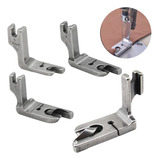 4 Calcador Sapata Barra Bainha Costura Reta Industrial
