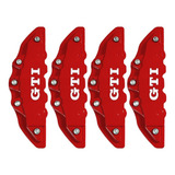 4 Capa Pinça De Freio Esportiva Volkswagen Gol Golf Gti