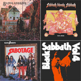 4 Cds Black Sabbath - Black