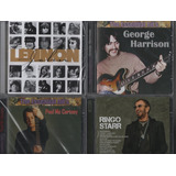 4 Cds J. Lennon / P. Mc Cartney / Ringo Star / G. Harrison