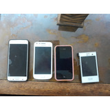 4 Celulares Samsung LG, J5 Prime,core,