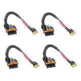 4 Chicote 5 Vias 4 Fios Mercedes Benz 1938 P/plug Alternador