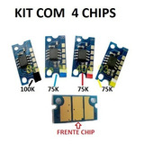 4 Chip Reset Unidade De Imagem Konica Bizhub C200 C253 C353 