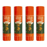 4 Cola Em Bastão Leo & Leo 40g Kit