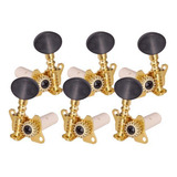4 Conjunto De Cravelhas De Afinação De 6 Para Guitarra ,