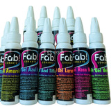 4 Corantes Soft Gel Neon Fab 25g Lançamento Confeitaria