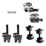 4 Coxim Bucha 2 Trava Tranca Cabine Ford Cargo 2425 2622