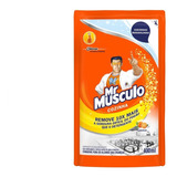 4 Desengordurante Mr Músculo Cozinha Refil Laranja 400ml