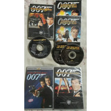 4 Dvd James Bond 007 Contra Goldeneye+homem Com Pistola A32