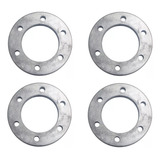 4 Espaçadores De Roda C10/d20 Furação 6x139,7mm (10mm)