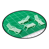 4 Espreguiçadeira 2 Cm Terrário E Maquetes, Esc. 1:87 1:100