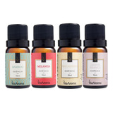 4 Essências Para Difusor Aromatizador Elétrico Via Aroma