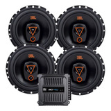 4 Falantes Porta Jbl 320w Selenium+ Modulo Bd 400w Banda