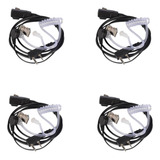 4 Fone De Silicone Para Rádio Ht Baofeng Uv6 Uv82 Oferta 