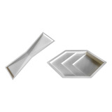4 Forma 3d 80x20cm + 2 52x30cm Abs 2mm Molde Para Cimento 3d