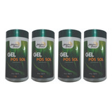 4 Gel Pós Sol Aloe Vera Melanina Bronze 930 Kg Bronzeamento