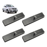 4 Grampos Trava Patim Deslizante Vidro Fiat Palio 1998 A 18
