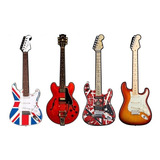 4 Guitarras Decorativa Evh - Gibson