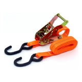 4 Kit Cinta Amarrar Carga Catraca 500 Kg Reboque Moto Barco