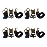 4 Kits Guincho Plataforma 3ton Cinta 3mts + Catraca + Alças