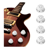 4 Knobs Guitarra Hat Tipo Gibson