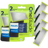 4 Lamina Oneblade Philips One Blade