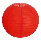 4 Lanterna Oriental Luminária Japonesa Chinesa Papel 30 Cm