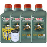 4 Lts Castrol 5w40 Vw 502 + Filtro Tm2 Linha Vw Original