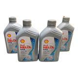 4 Lts Oleo Shell Helix Hx8 5w30 100% Sintetico