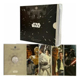 4 Moedas Star Wars Coleção Completa Na Caixa Exclusiva Uk