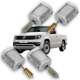4 Motor Trava Amarok Tiguan Up (2 De Plástico E 2 De Ferro)