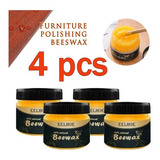 4 Pack Madeira Tempero Cera De Abelha Natural Beewax.