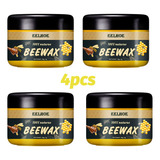 4 Pack Madeira Tempero Cera De Abelha Natural Beewax New Flo