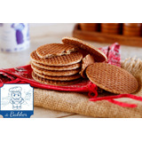 4 Pacotes De Stroopwafels De Bakker - Produto Artesanal
