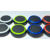 4 Pares Grip Borracha Silicone Botão Xbox Ps4 Ps3 Wii 