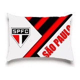 4 Pç Fronha P Travesseiro 70x50cm Futebol São Paulo Fc