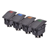 4 Pçs Botão Interruptor Universal On Off 12v 24v Led 