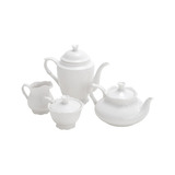 4 Peças Chá Café Porcelana Durable Porcelain Relevo - Wolff