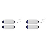 4 Peças De Barco Infláveis Fender Pvc Boat Anchor Bumper Mar
