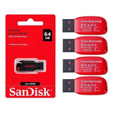 4 Pen Drive Usb 64gb Flash Drive Memory Stick Cruzer Blade