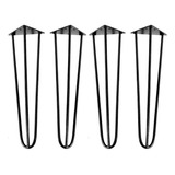 4 Pezinhos Hairpin Legs 60cm Pés De Mesa Centro Lateral