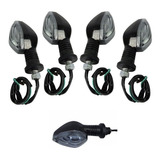 4 Pisca Seta Mini Fume 160 P/ Titan Fan 125 150 Cb 300 Bros