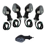 4 Pisca Seta Mini Fume Honda Nxr 125 150 160 Bros 2014 E/d