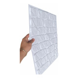 4 Placas Forrorama Placas De Pvc 3d 50cm X 50cm Tijolo