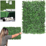 4 Placas Grama Artificial Buchinho 60x40 Parede Muro Inglês