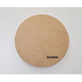 4 Placas Redondas Mdf Cru: 2 De 6mm E 70cm E 2 De 9mm 78cm