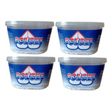 4 Potes Parafina Gel Cristal Fabricar Velas Decorativa