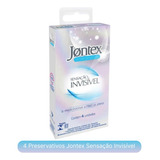 4 Preservativo Jontex Ultra Sensitive Sensação
