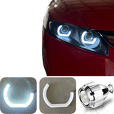 4 Projetores 2,5 + 4 Angel Eyes Drl Led Civic Bmw Sport U M3